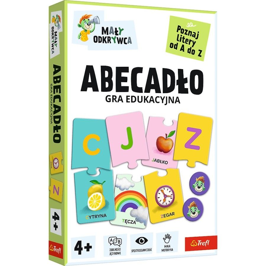 Trefl Gra Abecadło Mały odkrywca
