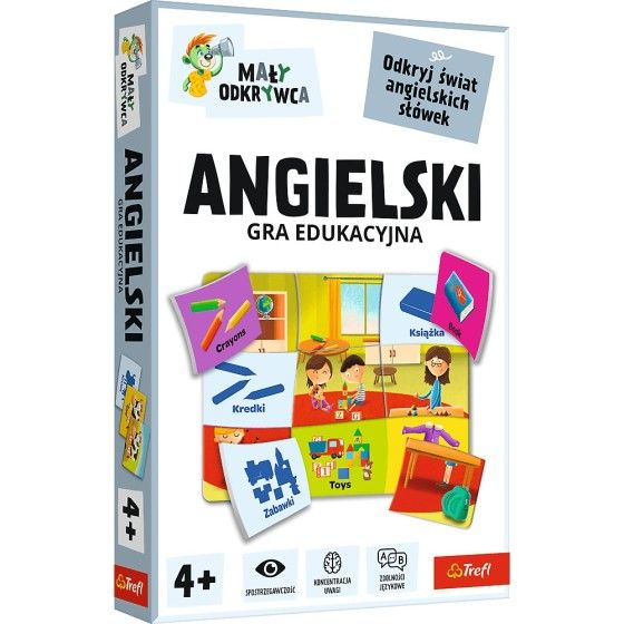 Trefl Gra Angielski Mały odkrywca