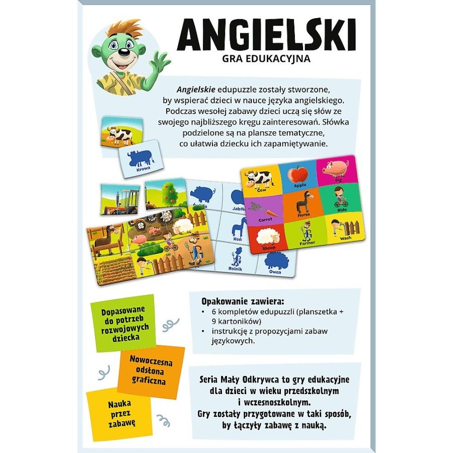 Trefl Gra Angielski Mały odkrywca