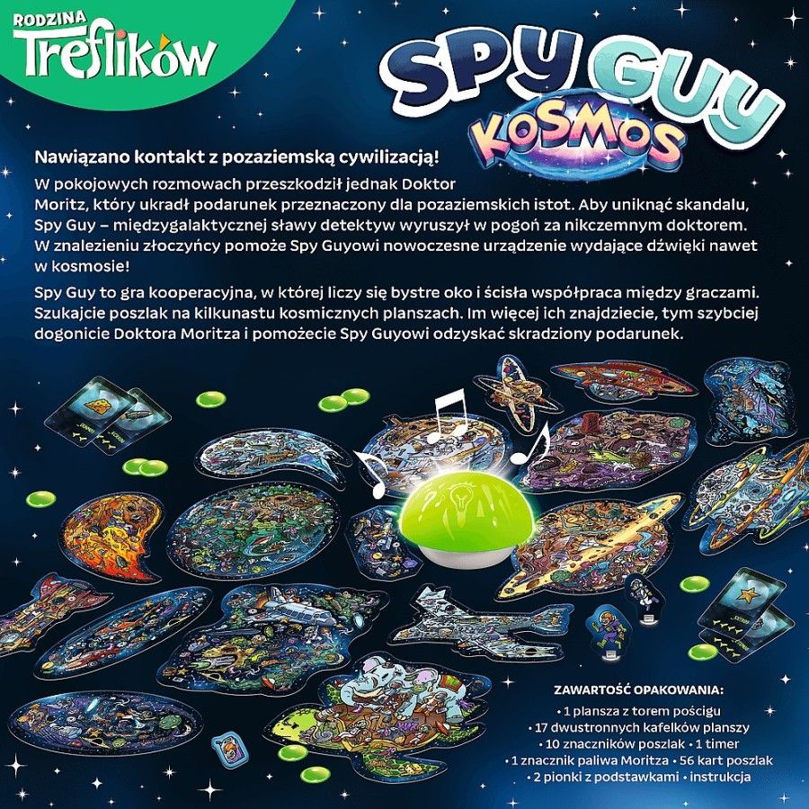 Trefl Gra Spy Guy Kosmos