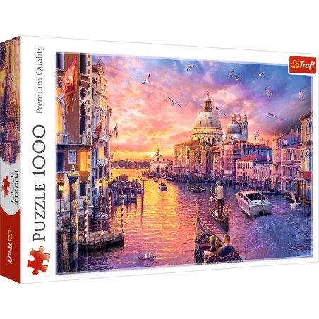 Trefl 1000EL pussel. Charms av Venedig