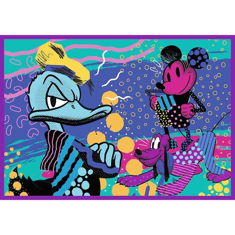 Trefl Puzzle 4x250el. Seria przygód Myszki Miki
