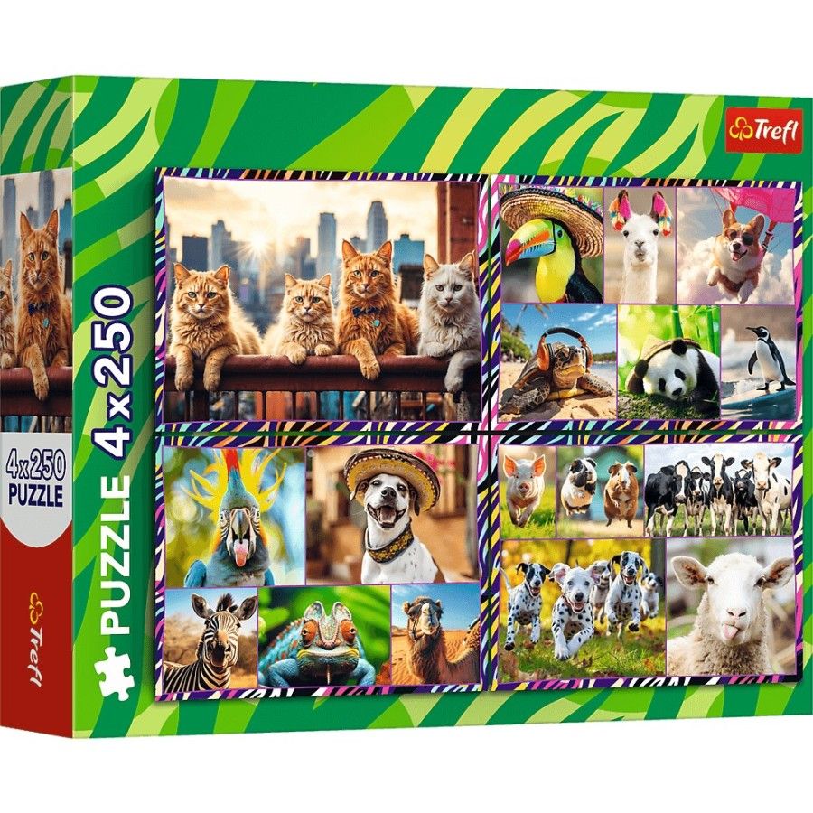 Trefl Puzzle 4x250el. 