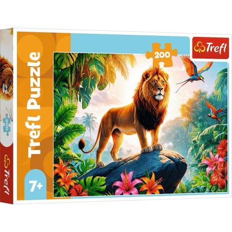 Trefl 200EL PUZZLE. Djungelkonung