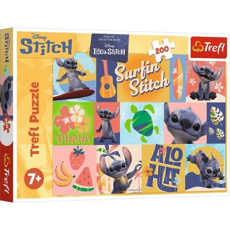 Trefl 200el puzzle. Hawaiian adventures of Lilo & Stitch