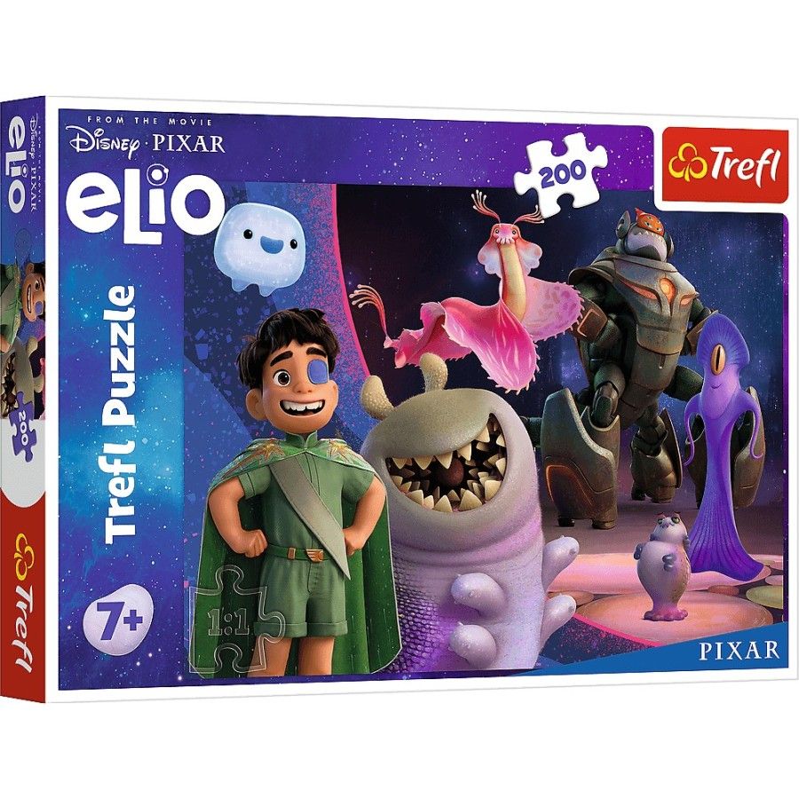 Trefl Puzzle 200el. Elio w odległej galaktyce