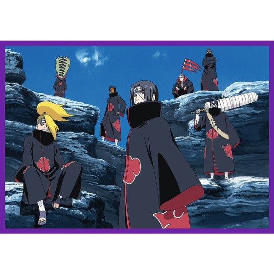 Trefl Puzzle 4x250el. Przygody Naruto Uzumaki