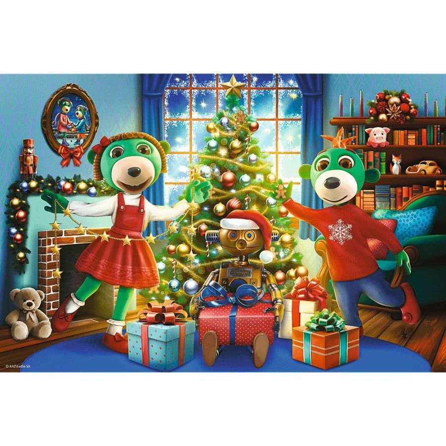 Trefl Puzzle 100el. Zimowe Trefliki - 5900511164596