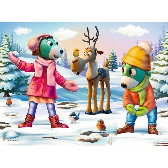 Trefl Puzzle 30el. Świąteczny czas Trefilk