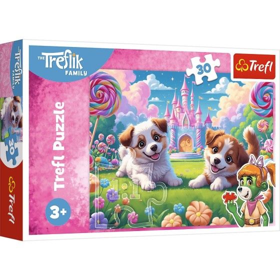 Trefl Puzzle 30el. Świat pełen usmiechu