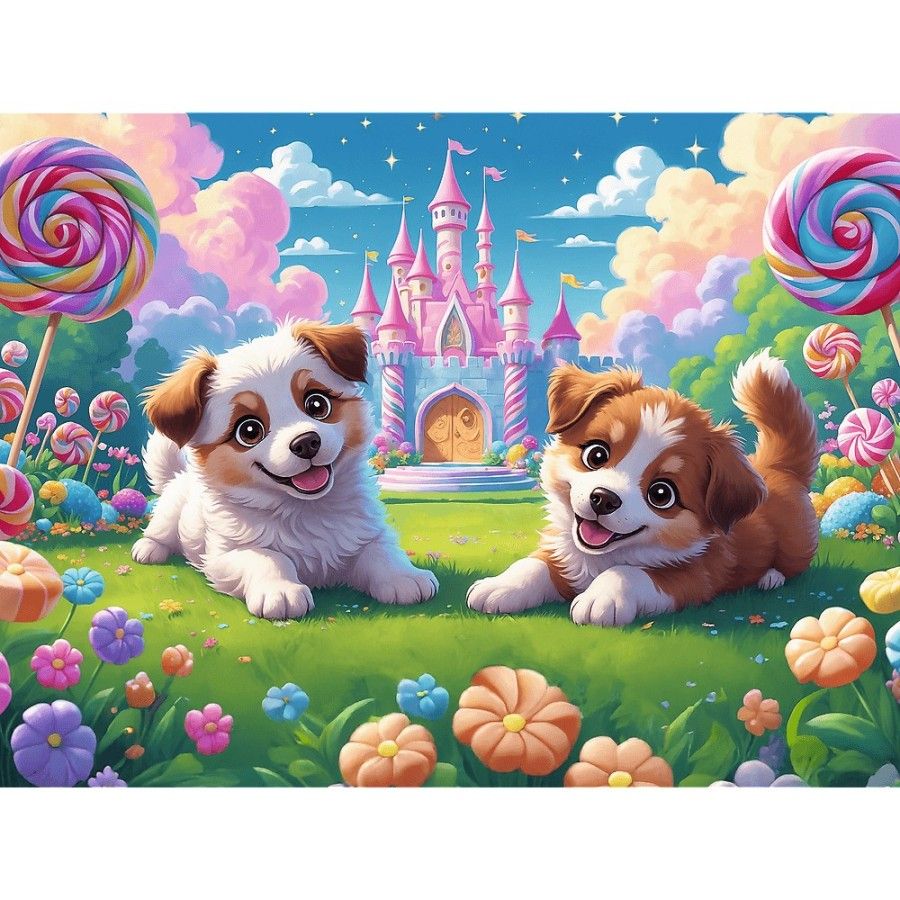Trefl Puzzle 30el. Świat pełen usmiechu