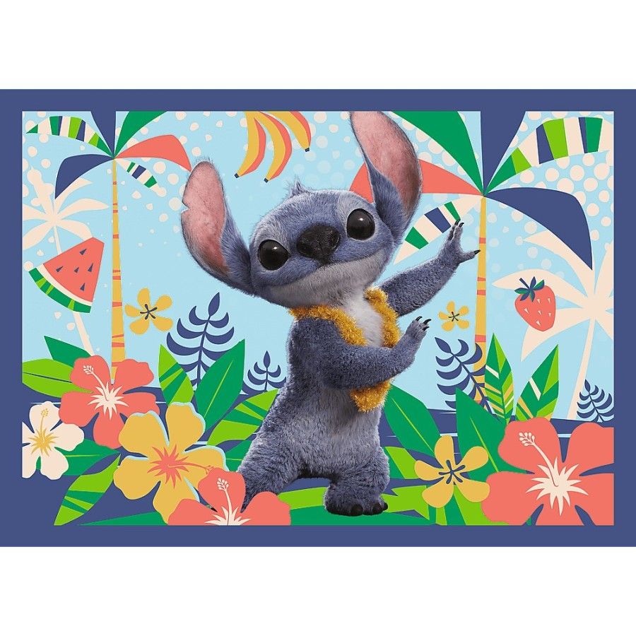 Trefl Puzzle 4w1 Wakacje na Hawajach