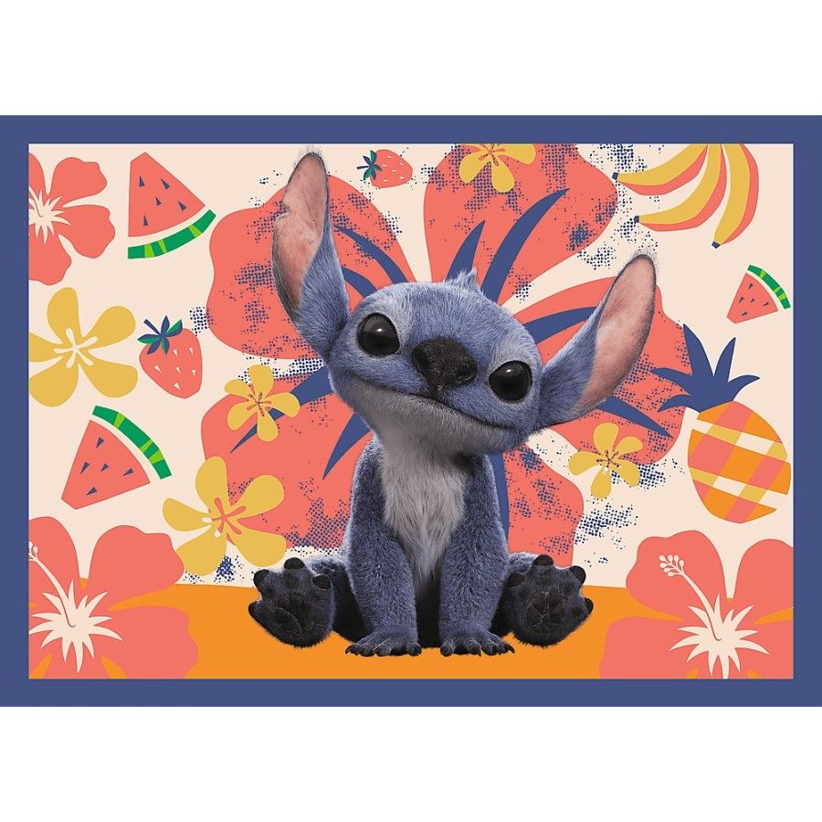 Trefl Puzzle 4w1 Wakacje na Hawajach