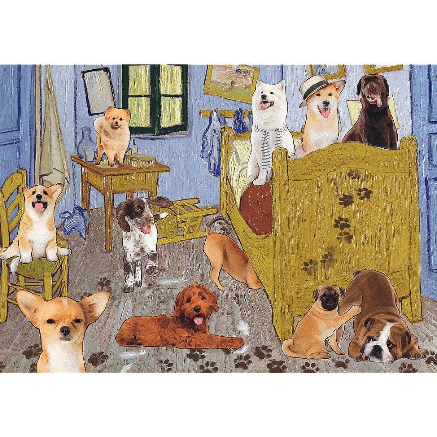 Trefl Puzzle 500el. Pokój van Gogha psia Rewolucja
