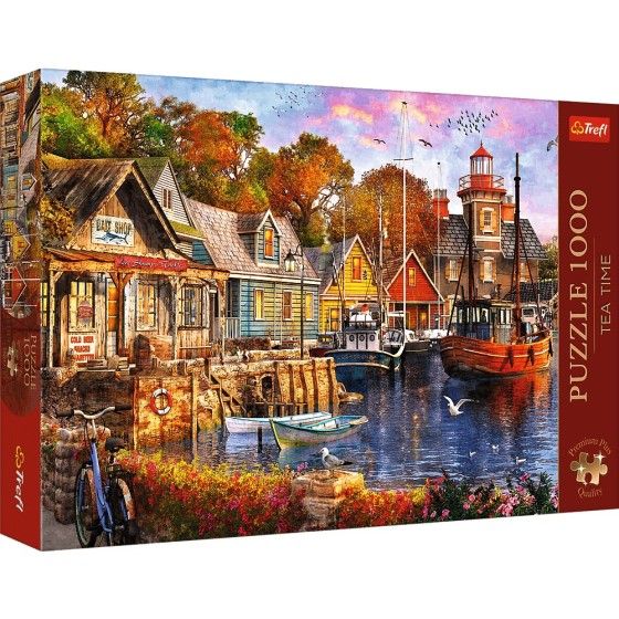 Trefl Puzzle 1000el. Premium Plus Nadmorski zakątek
