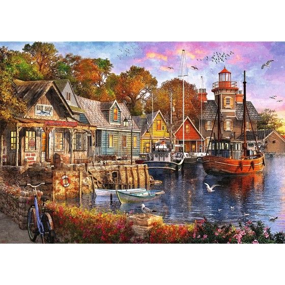 Trefl Puzzle 1000el. Premium Plus Nadmorski zakątek