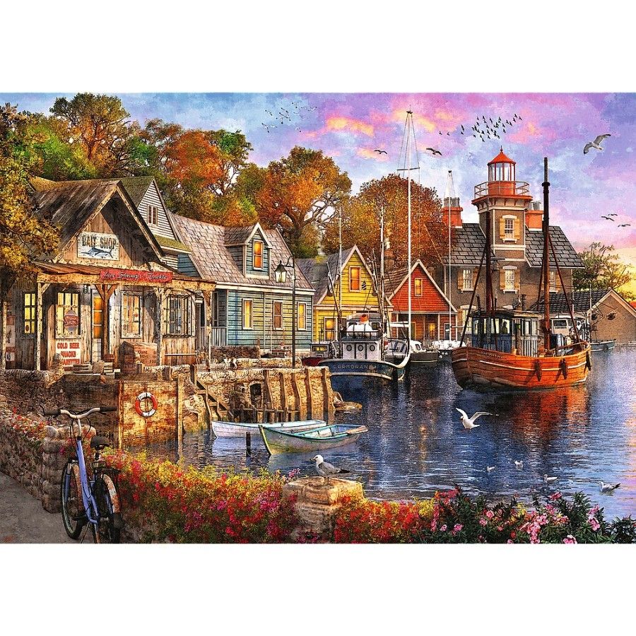 Trefl Puzzle 1000el. Premium Plus Nadmorski zakątek