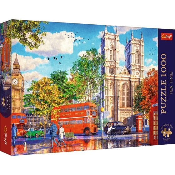 Trefl Puzzle 1000el. Premium Plus Tea Time Widok na Londyn