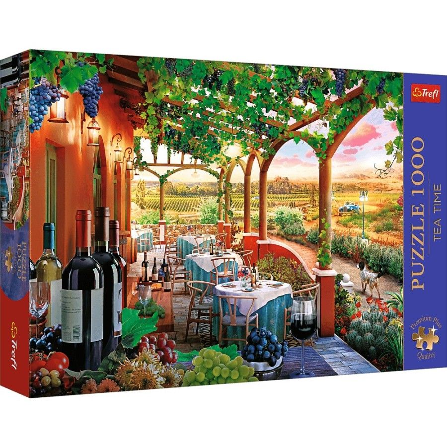 Trefl Puzzle 1000el. Premium Plus Tea Time Włoska Winnica