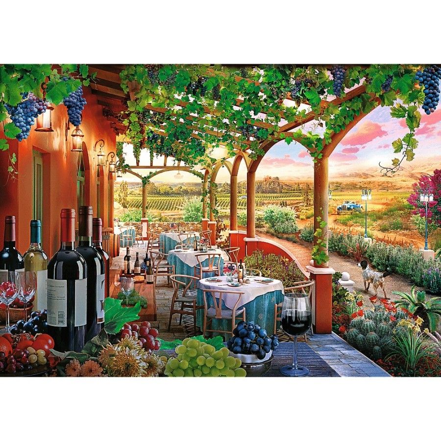 Trefl Puzzle 1000el. Premium Plus Tea Time Włoska Winnica