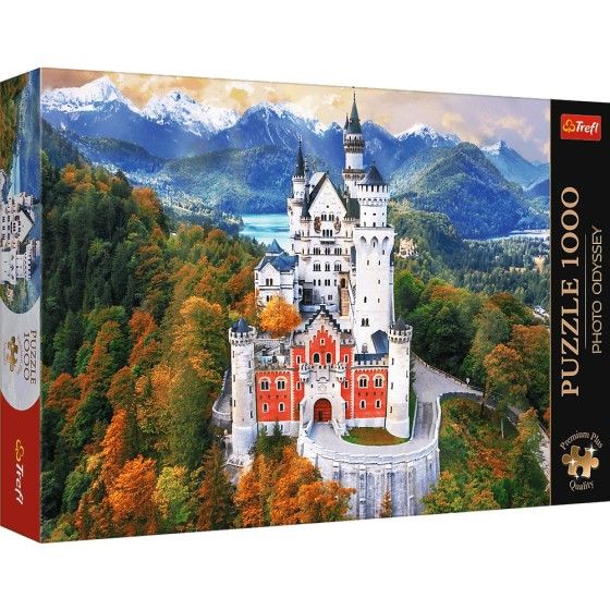 Trefl 1000el rompecabezas. Premium Plus Photo Odyssey Castle