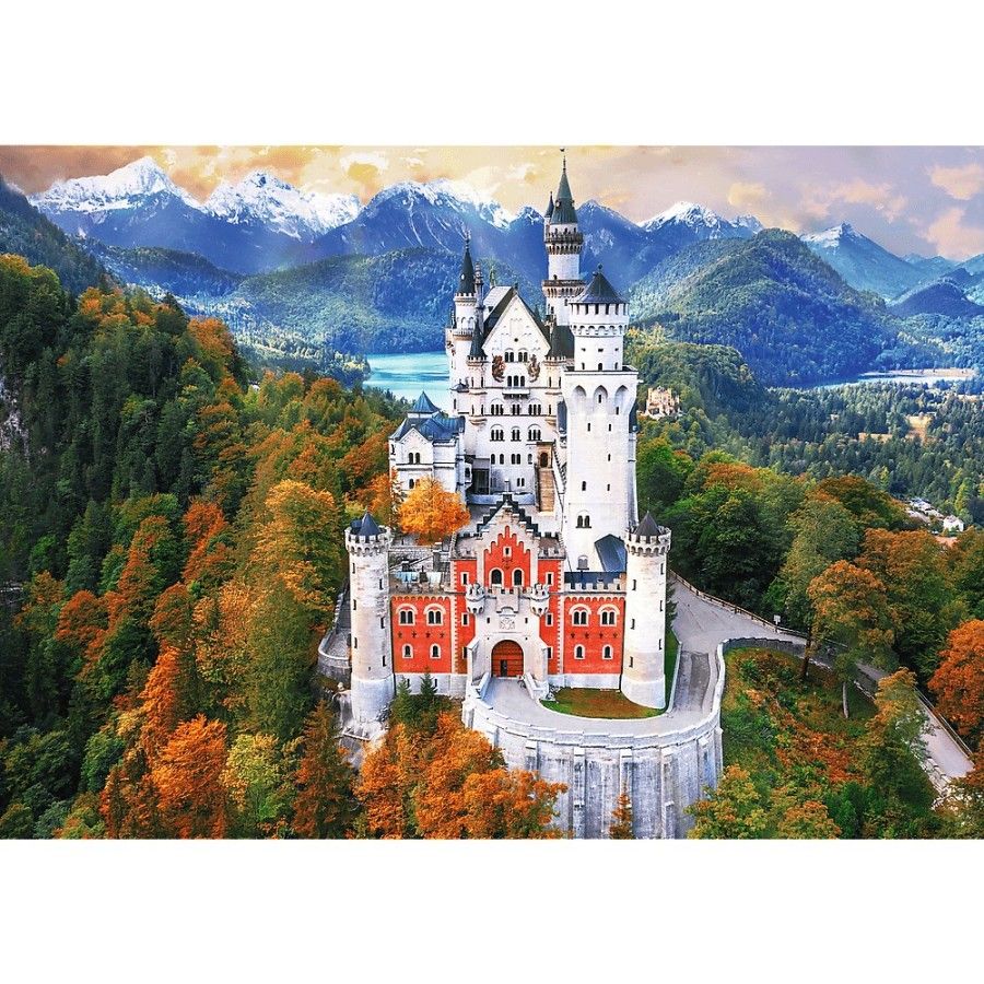 Trefl 1000el puzzle. Premium Plus Photo Odyssey Castle