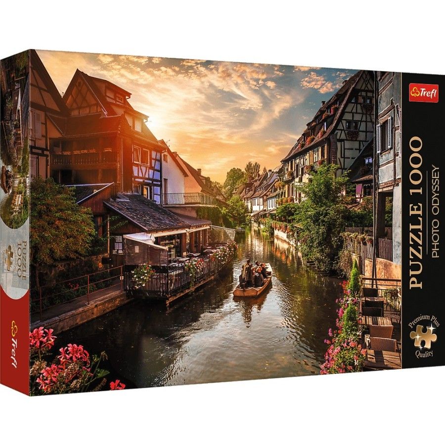 Trefl 1000el puzzle. Premium Plus Photo Odyssey Little Venice in