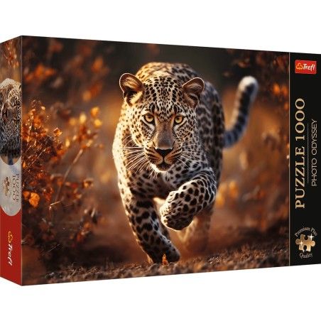 Trefl 1000EL pussel. Premium Plus Photo Odyssey Wild Leopard