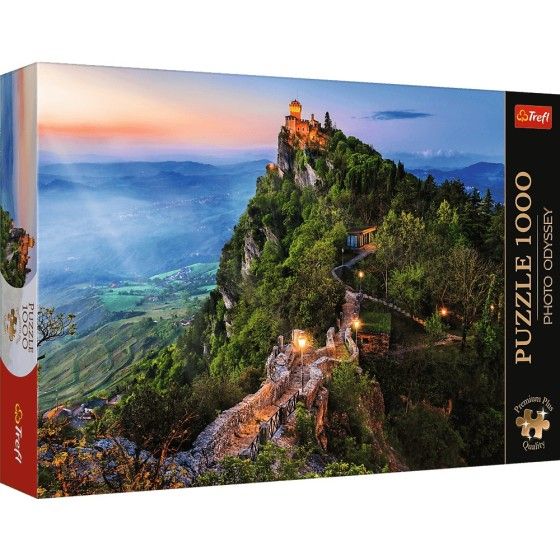 Trefl 1000el puzzle. Premium Plus fotografie Odyssey Cesta Tower