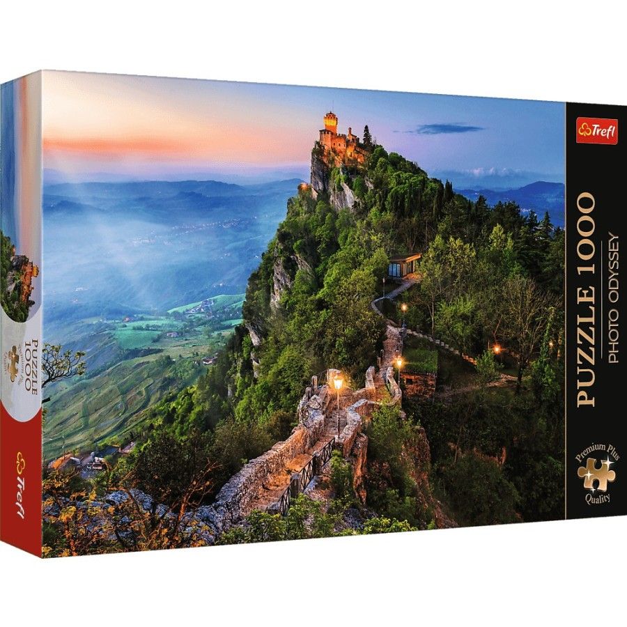 Trefl 1000 stuk puzzel. Premium plus foto Odyssey Cesta Tower