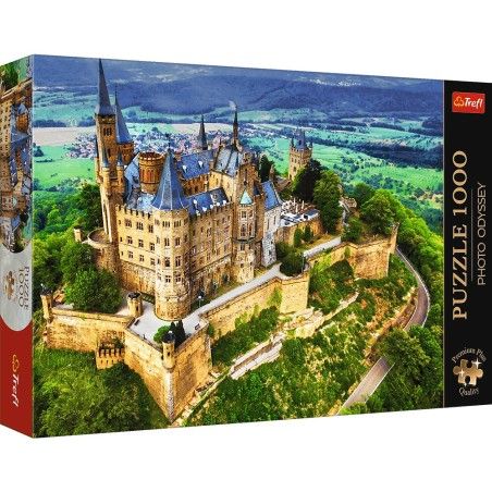 Trefl 1000el puzzle. Premium Plus Photo Odyssey Hohenzollern Castle, Germany