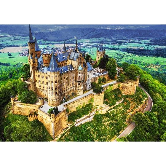 Trefl 1000el puzzle. Premium plus photo Odyssey hrad