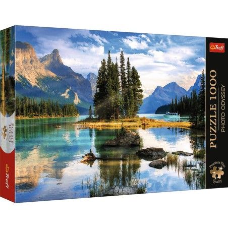 Trefl 1000el puzzle. Premium Plus Photo Odyssey Spirit Island, Kanada
