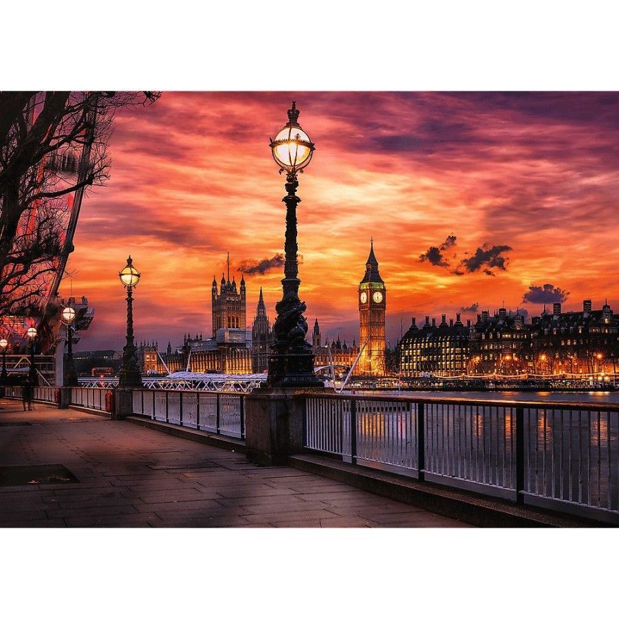 Trefl 1000 stuk puzzel. Premium plus foto Odyssey Big Ben, Londen