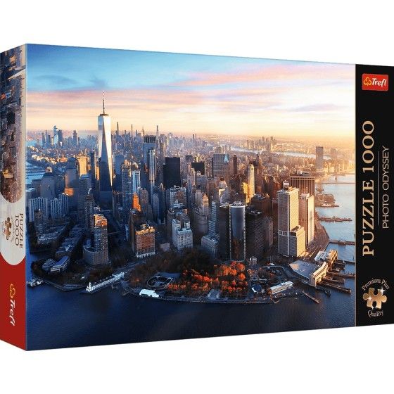 Trefl 1000EL головоломка. Premium Plus Photo Odyssey Manhattan, New York