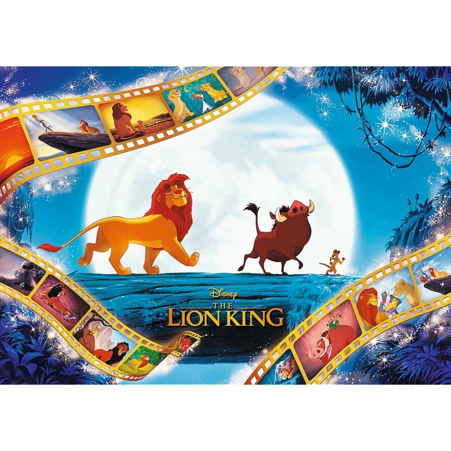 Trefl Puzzle 1000el. Premium Plus Iconic Moments Król Lew