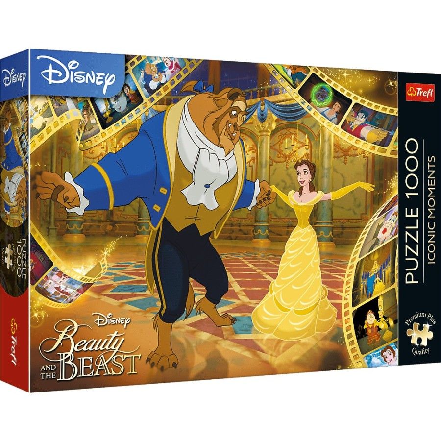 Trefl Puzzle 1000el. Premium Plus Iconic Moments Piękna i Bestia
