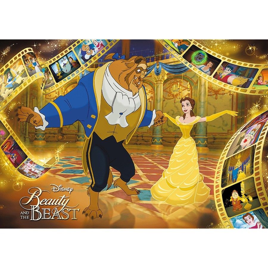 Trefl Puzzle 1000el. Premium Plus Iconic Moments Piękna i Bestia