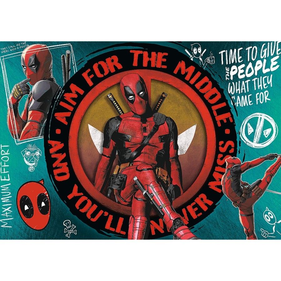Trefl Puzzle 1000el. Premium Plus Deadpool