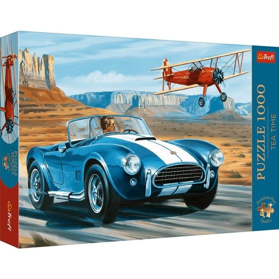 Trefl 1000el rompecabezas. Premium Plus Tea Time Desert Race