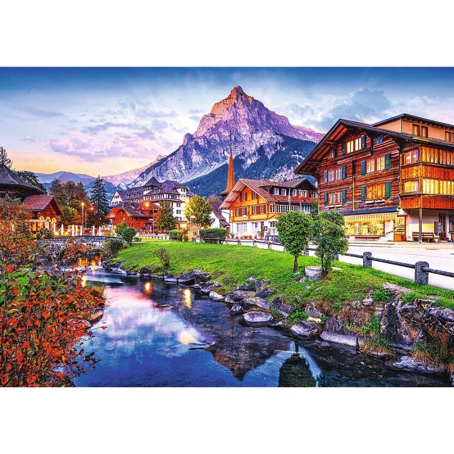 Trefl 1000el puzzle. Premium Plus Photo Odyssey Alpine