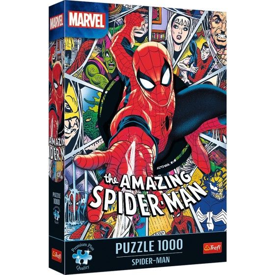 Trefl 1000el puzzle. Premium plus pavouk-muž