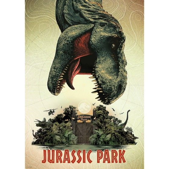 Trefl Puzzle 1000el. Premium Plus Jurassic Park
