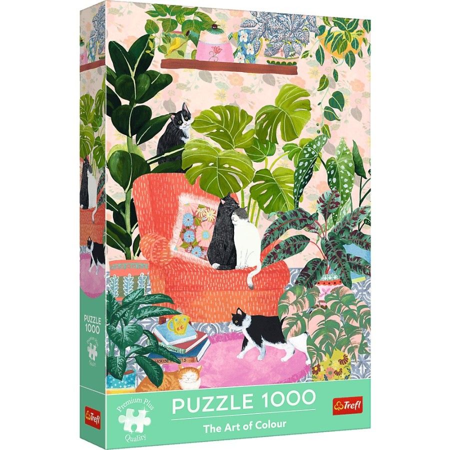 Trefl 1000el puzzle. Premium plus umenie farby má toto
