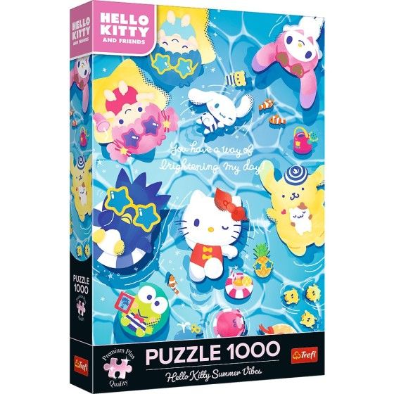 Trefl Puzzle 1000el. Premium Plus Hello Kitty Letni relaks