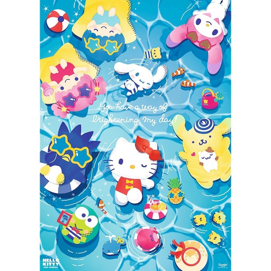 Trefl Puzzle 1000el. Premium Plus Hello Kitty Letni relaks