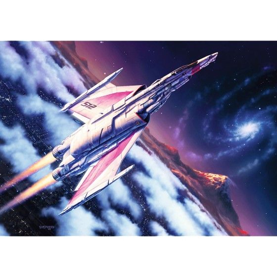 Trefl Puzzle 1000el. Tea Time Lot w kosmos