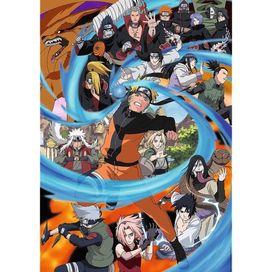 Trefl Puzzle 1000el. Premium Plus Naruto Shippuden