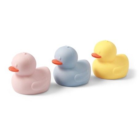 Babyo silicone jouet bébé canard 3pcs