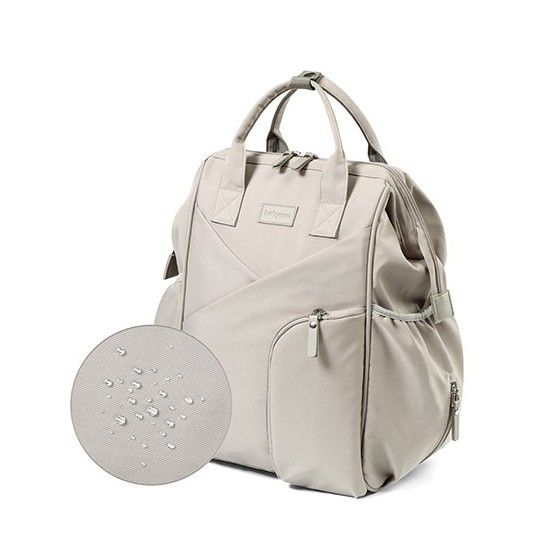 Babyono Plecak dla mamy MODERN STYLE beżowy